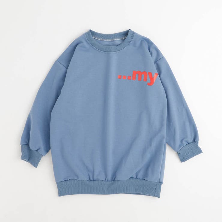 ブルー | バックアニマルプリントトレーナーワンピ | URBAN CHERRY