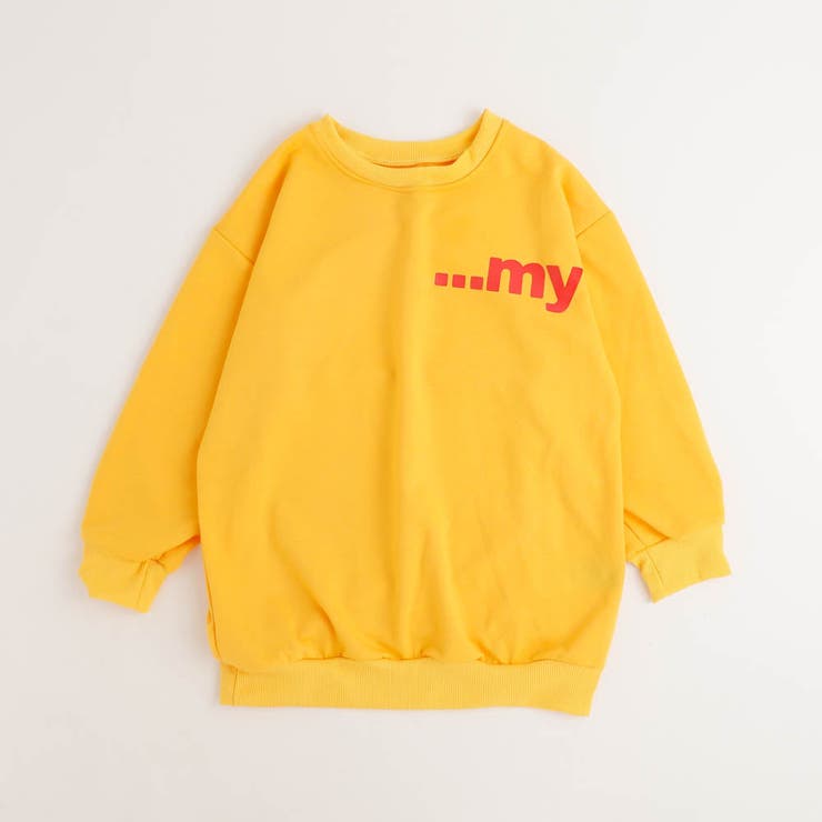 イエロー | バックアニマルプリントトレーナーワンピ | URBAN CHERRY