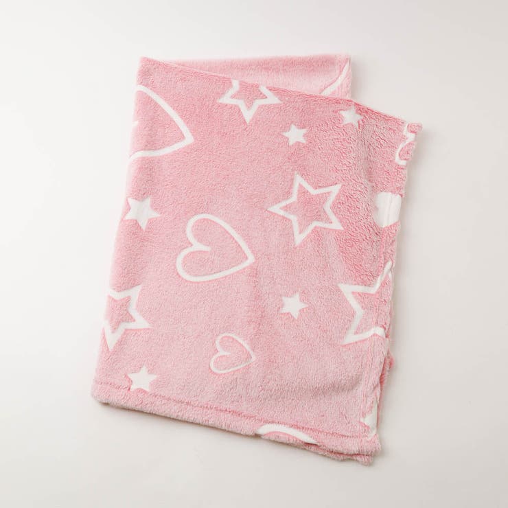 ピンク | ファンシーロゴデザインブランケット | URBAN CHERRY