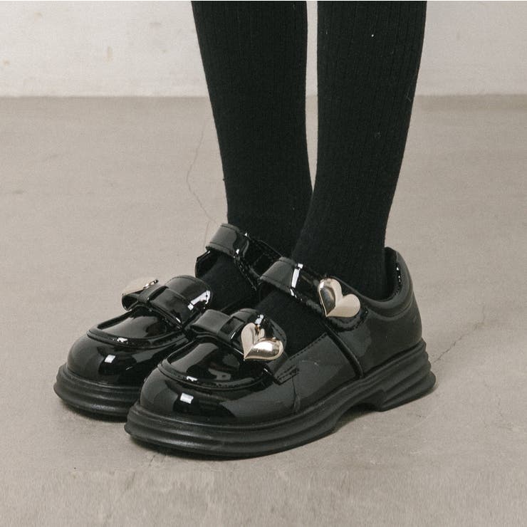 エナメルハートベルトローファー | URBAN CHERRY | 詳細画像1 