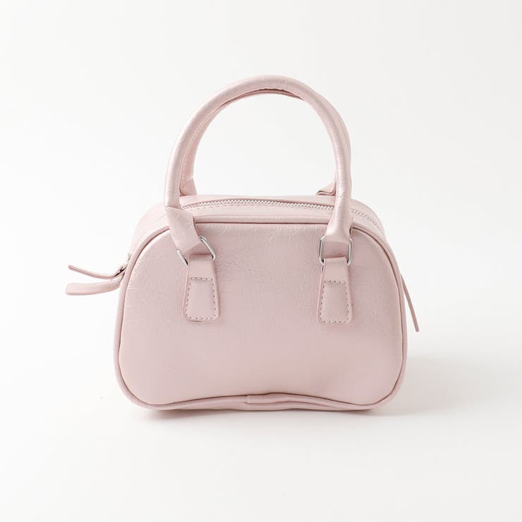 バリー ピンクの小さめなボストンバック 美品
