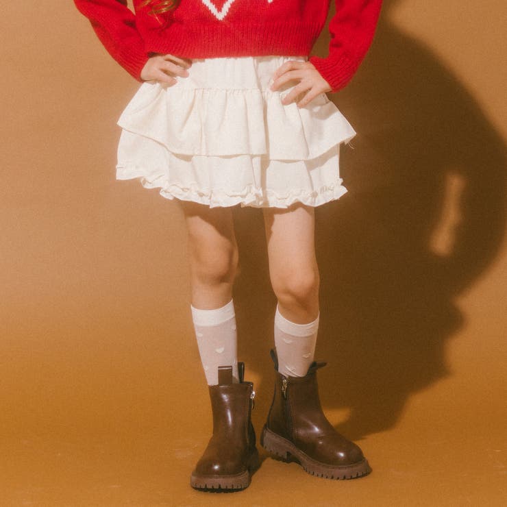 【インナーパンツ付き】ティアードスカート | URBAN CHERRY | 詳細画像1 