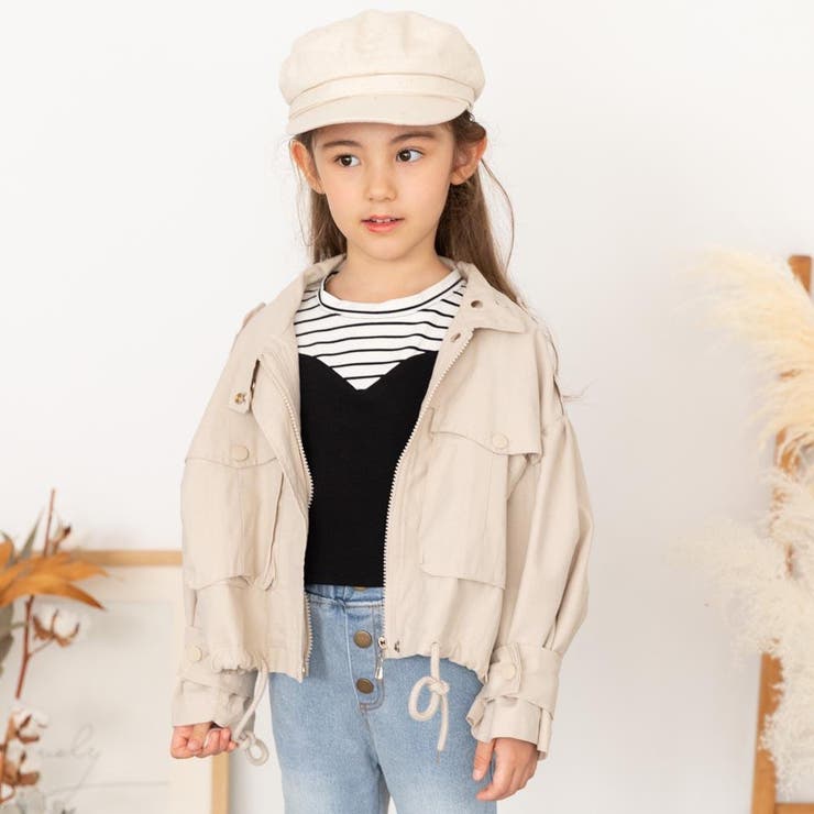 裾絞りダブルポケットデザインジャケット[品番：VINK0000370]｜URBAN