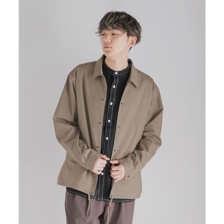 韓国 ファッション通販 CARREMANチェックコーチジャケット[品番：UBRW0000060]｜SENSE ジャケット・アウター