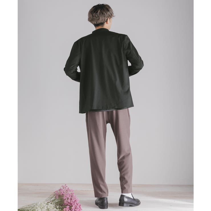 CARREMANノーカラージャケット[品番：UBRW0000061]｜SENSE OF