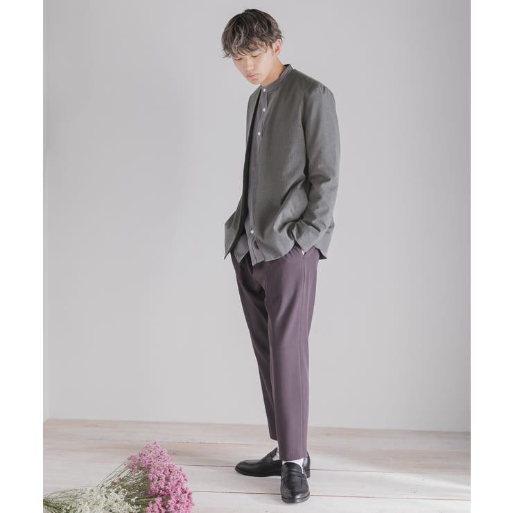 CARREMANノーカラージャケット[品番：UBRW0000061]｜SENSE OF