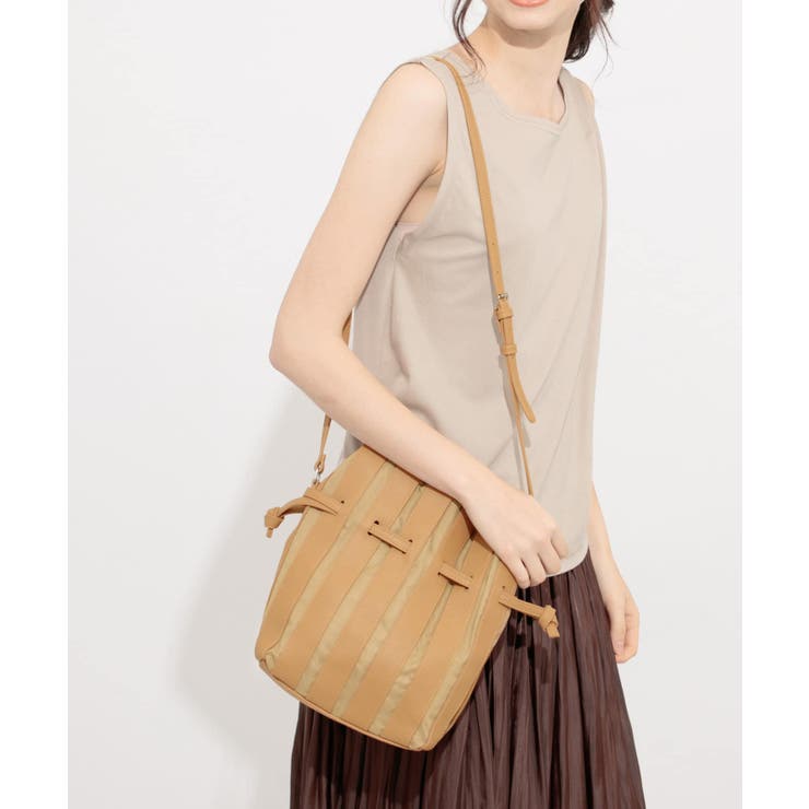 25SS new/ALAIA ル・クールレザーショルダーバッグ Bag Yellow LOWELL Things｜Arc/レザーワンハンドル2wayショルダーバッグ