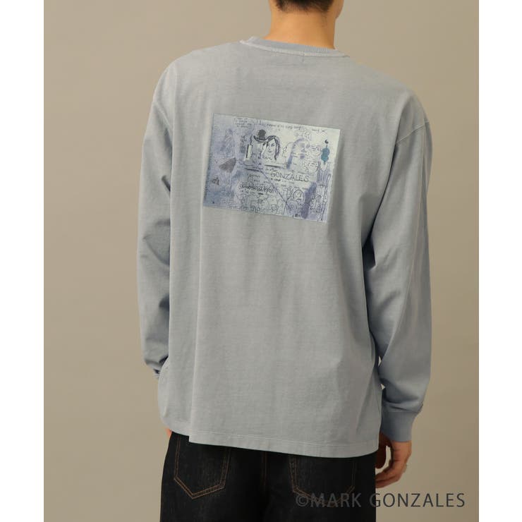 Mark Gonzales マークゴンザレスロングTシャツ B