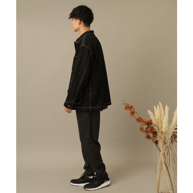 ステッチアウトデニムカバーオール[品番：UBRW0002022]｜SENSE