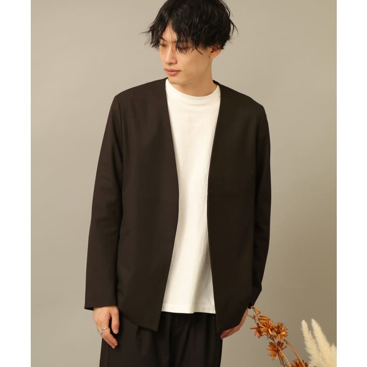 CARREMANノーカラージャケット[品番：UBRW0001764]｜SENSE OF