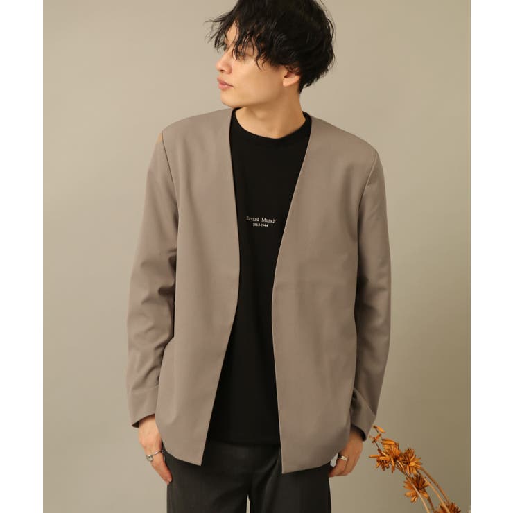 CARREMANノーカラージャケット[品番：UBRW0001764]｜SENSE OF PLACE