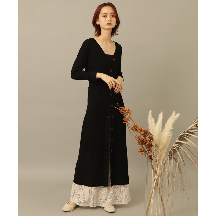 【お買得】 MULTIWAYニットロングワンピース[品番：UBRW0002235]｜SENSE OF ロングワンピース/マキシワンピース