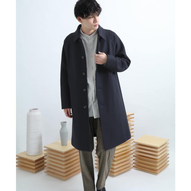 NewzealandWoolステンカラーコート[品番：UBRW0002435]｜SENSE OF  PLACE（センスオブプレイス）のメンズファッション通販｜SHOPLIST（ショップリスト）