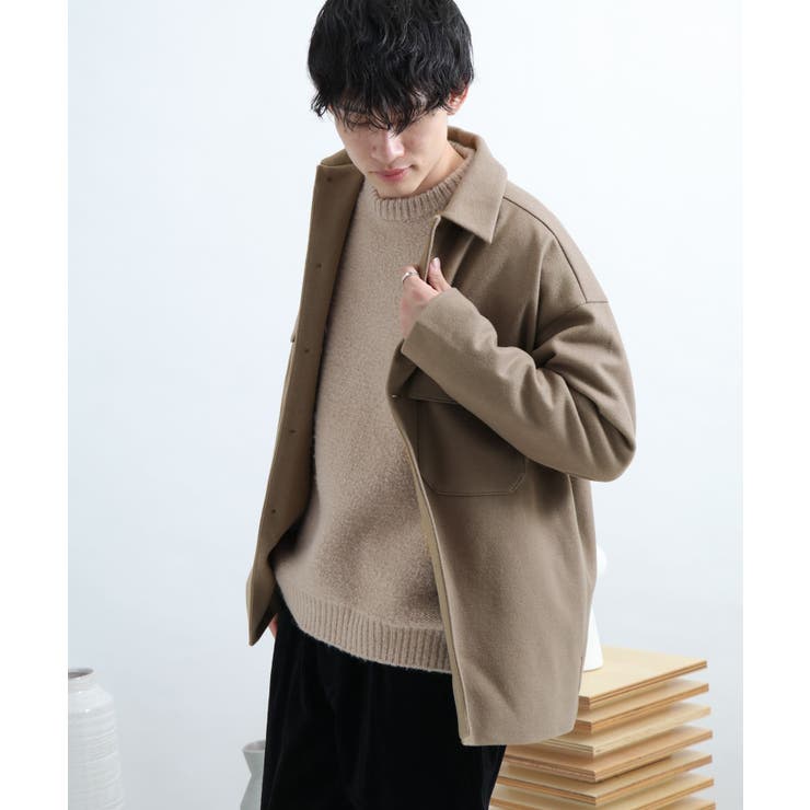 NewzealandWoolCPOジャケット[品番：UBRW0002351]｜SENSE OF
