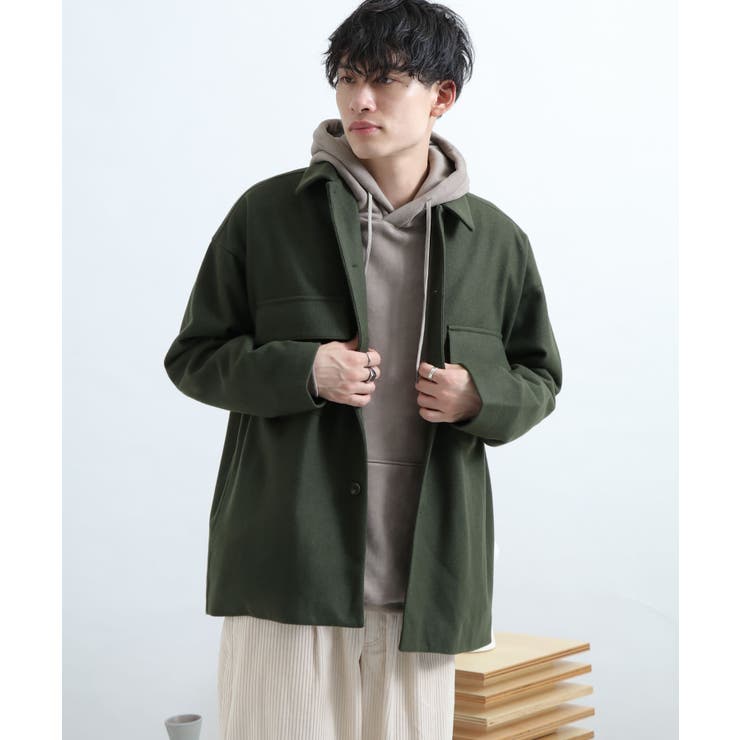 NewzealandWoolCPOジャケット[品番：UBRW0002351]｜SENSE OF