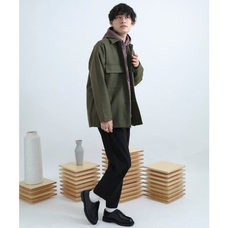 NewzealandWoolCPOジャケット[品番：UBRW0002351]｜SENSE OF