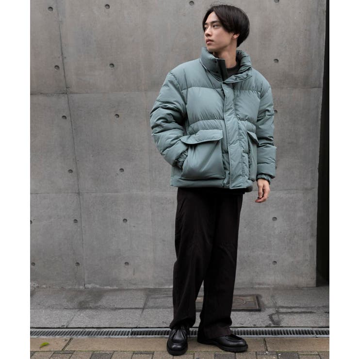 グリーンダウンフーデットジャケット[品番：UBRW0002548]｜SENSE