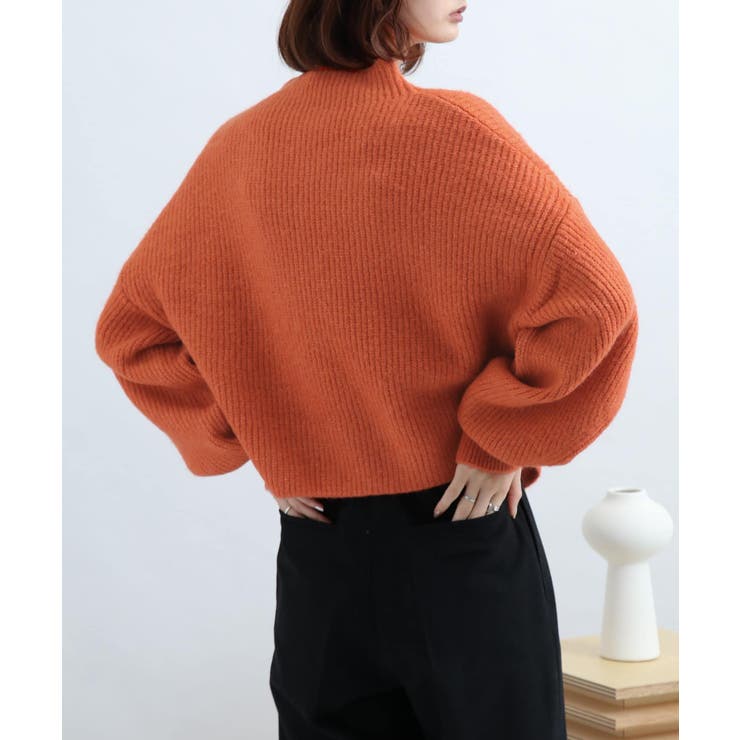 【高知インター店】 ストレッチアルパカショートセーター[品番：UBRW0002053]｜SENSE トップス