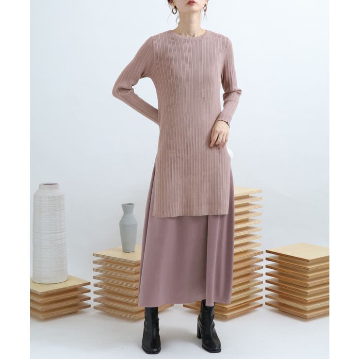 リブセーターキャミワンピースアンサンブル 品番 Ubrw Sense Of Place センスオブプレイス のレディースファッション通販 Shoplist ショップリスト