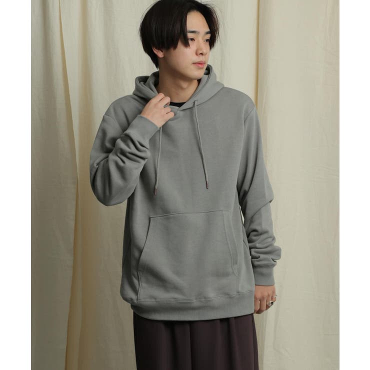 APC□aston スウェット パーカー grey sizeL 19SS - パーカー