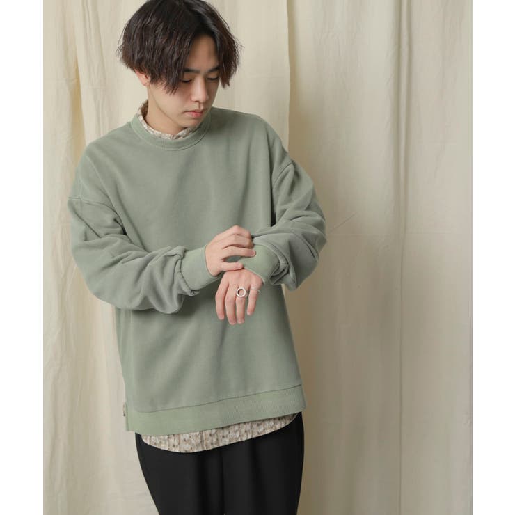 【XLサイズ/WEB+一部店舗限定】フェードスウェットシャツ[品番：UBRW0002857]｜SENSE OF  PLACE（センスオブプレイス）のメンズファッション通販｜SHOPLIST（ショップリスト）