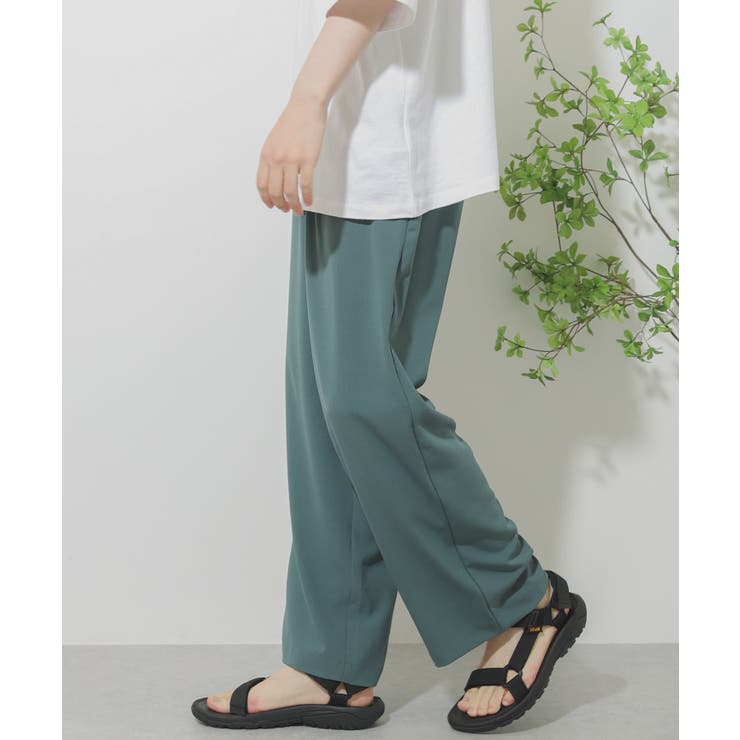 W tuck wide slacks ダブルタックワイドスラックス（スラックス