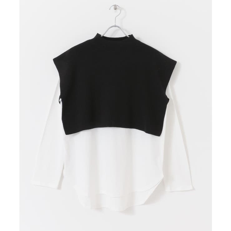 WEB/一部店舗限定』ニットベストカットロンTシャツアンサンブル[品番：UBRW0003021]｜SENSE OF PLACE  （センスオブプレイス）のレディースファッション通販｜SHOPLIST（ショップリスト）