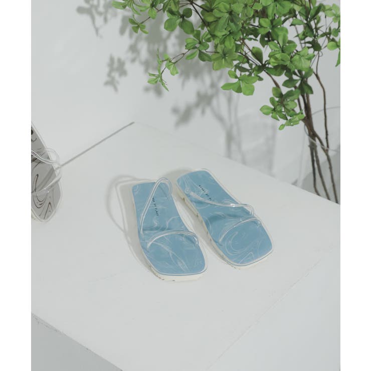 【ALDO】パステルクリア☆バタフライ・蝶々☆ビーチサンダル ALDO】パステルクリア☆バタフライ・蝶々☆ビーチサンダル 靴