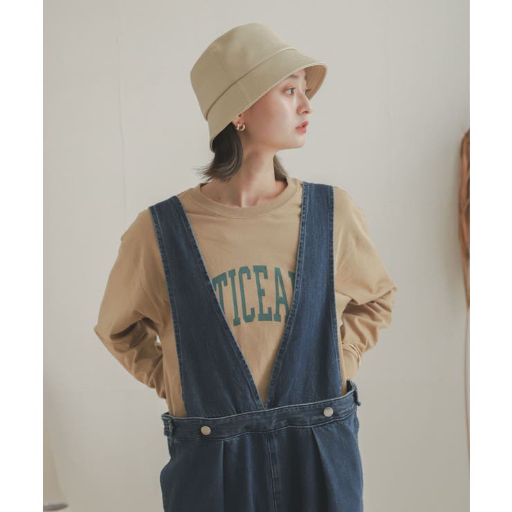 別注』Lee×SENSE OF PLACE Vネックサロペット[品番：UBRW0008094