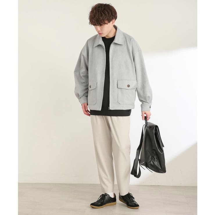 セットアップ対応』 ダブルタックテーパードスラックス[品番
