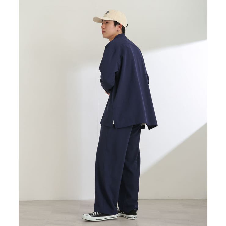 セットアップ対応』ダブルタックワイドスラックス[品番