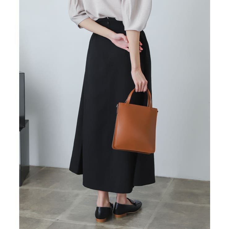 ビアズリー リネンライク スカート見えパンツ 美品