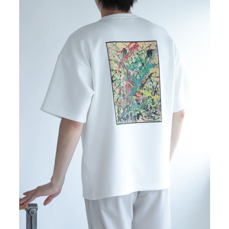 別注』グラフィックアートTシャツ(5分袖)E[品番：UBRW0010298]｜SENSE