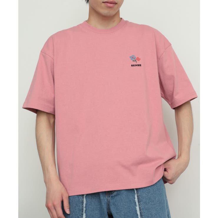 ユニセックス』ポップアートシシュウTシャツ(5分袖)A[品番