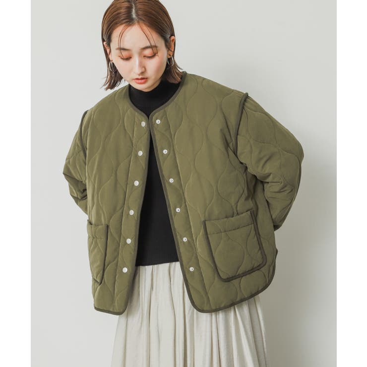 キルティング コート(コート)｜TO BE CHIC(トゥー ビー シック