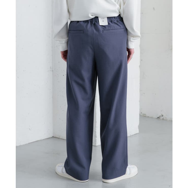 未使用タグ付✨Theory ダブルプリーツ タック ワイドパンツ
