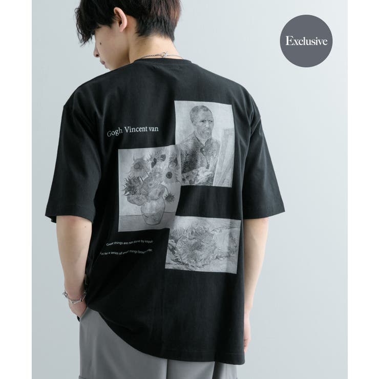 別注』グラフィックアートTシャツ(5分袖)D[品番：UBRW0011918