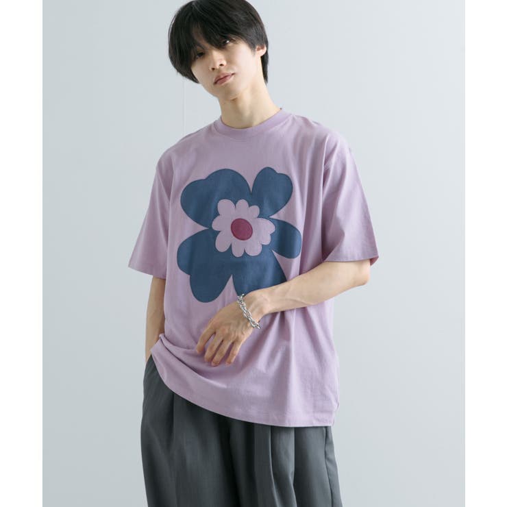 アップリケポップアートTシャツ[品番：UBRW0012065]｜SENSE OF