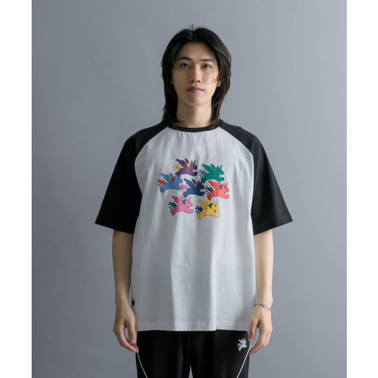 別注』SHUHEI KOKI×SENSE OF PLACE ラグランTシャツ[品番