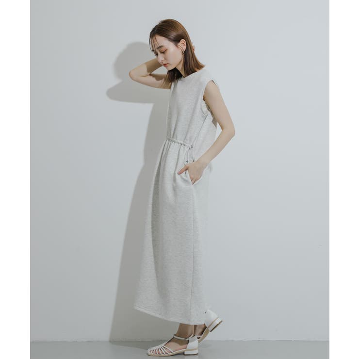 callautia シャツワンピース ドロストシャツワンピース「ペチ