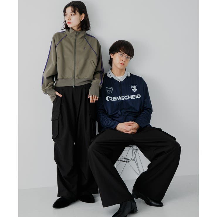 セットアップ対応』『ユニセックス』ワイドカーゴパンツ[品番 セットアップ対応』『ユニセックス』ワイドカーゴパンツ[品番