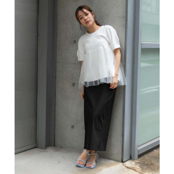 ストレッチサスツキハイウエストスカート[品番:UBRW0012064 ストレッチサスツキハイウエストスカート[品番:UBRW0012064