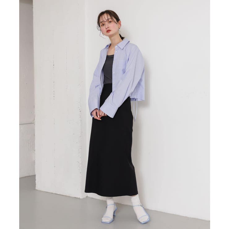 ストレッチサスツキハイウエストスカート[品番:UBRW0012064 ストレッチサスツキハイウエストスカート[品番:UBRW0012064