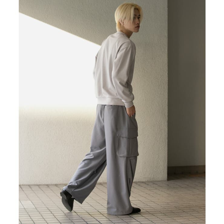 ダンボールポンチクルーネックスウェット[品番：UBRW0012583