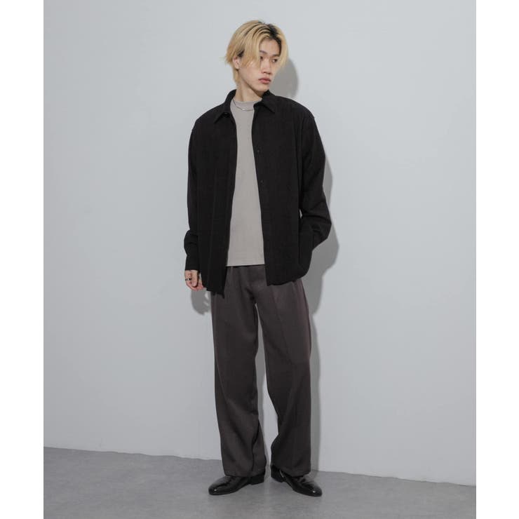 コーデュロイレギュラーカラーシャツ[品番：UBRW0012522]｜SENSE