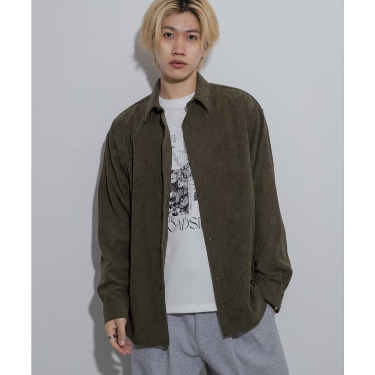 コーデュロイレギュラーカラーシャツ[品番：UBRW0012522]｜SENSE
