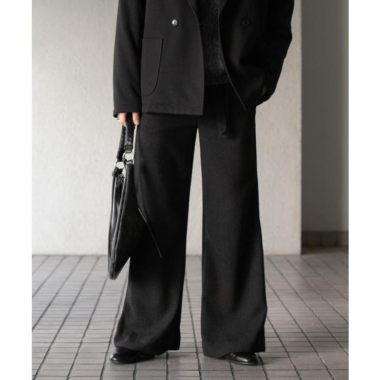 SOLOV ワッフル フレアパンツ 2022aw 完売 パンツ
