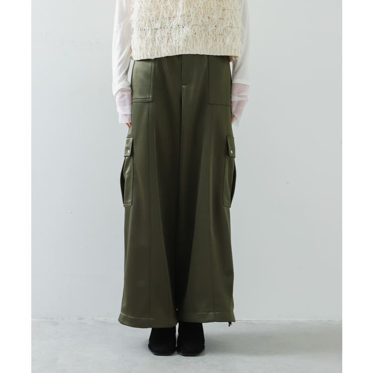 シャイニーカットカーゴパンツ[品番：UBRW0012665]｜SENSE OF