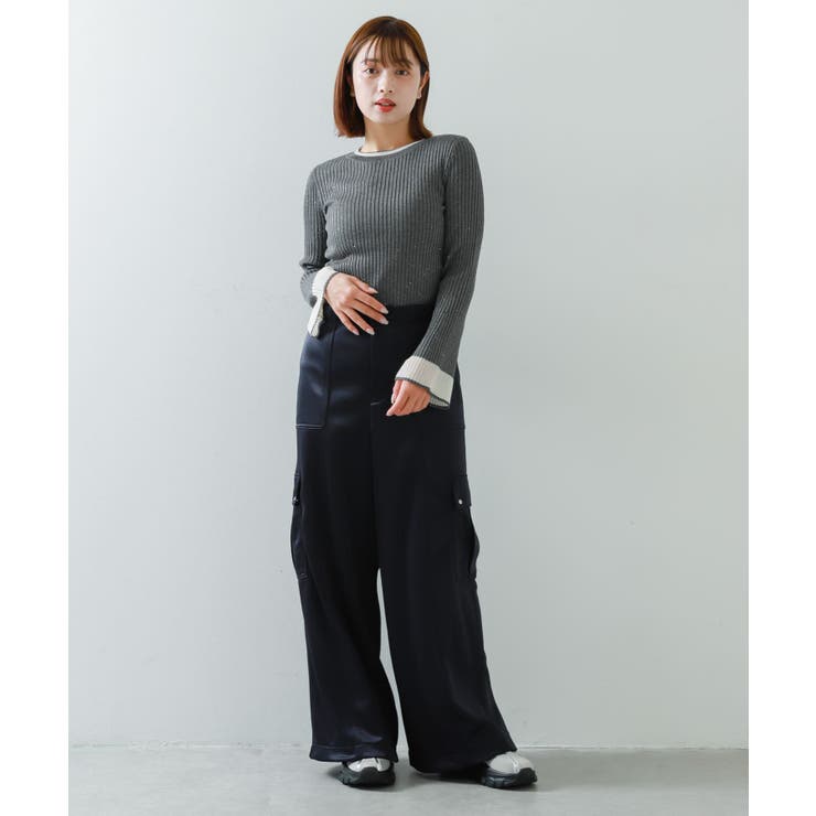 シャイニーカットカーゴパンツ[品番：UBRW0012665]｜SENSE OF