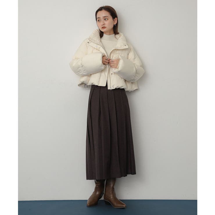 WEB/一部店舗限定』シャーリングクロップドダウン[品番